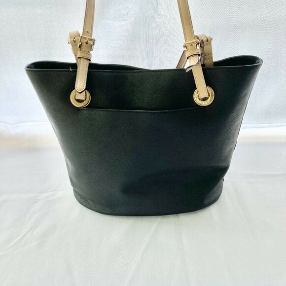 Michael Kors Jet Set Saffiano Shoulder Tote Bag - Picture 2 of 12